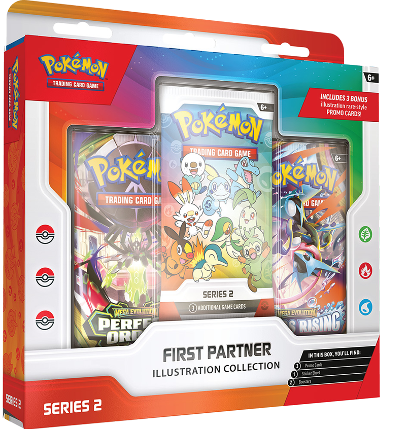 Pokemon First Partner Illustration Collection - Series 2
